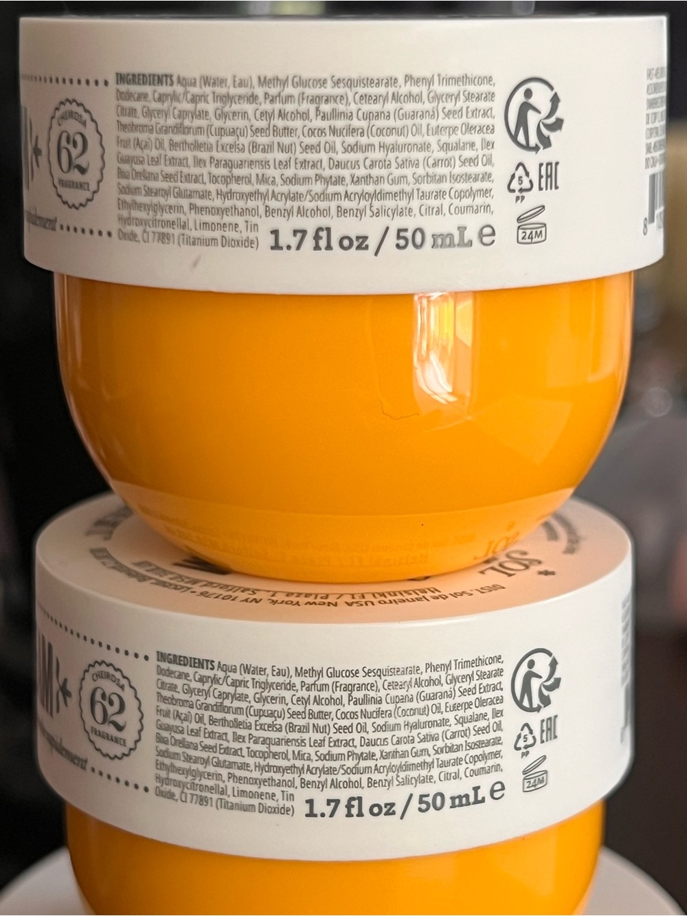 Sol de Janeiro bum bum cream moisturizer 5 oz and two 1.7 oz ~~ NEW~~ number 62 - Picture 5 of 11